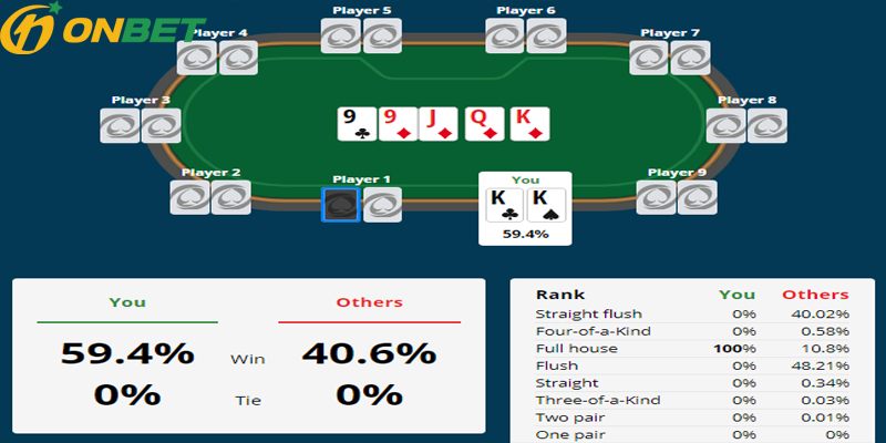 App tính Poker - Odds calculator uy tín đẳng cấp